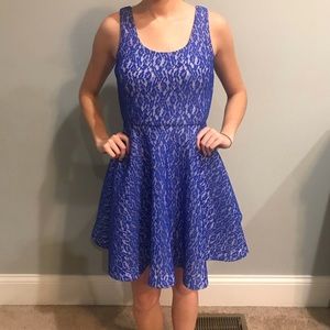 Blue homecoming dress!